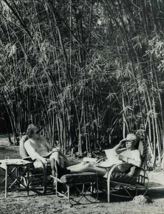 With Book Editor John Muniszo at Barbados