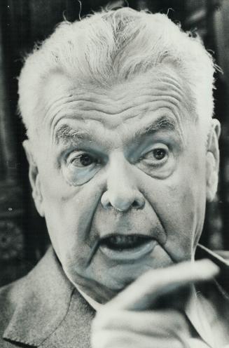 Vintage Diefenbaker at Book-Signing