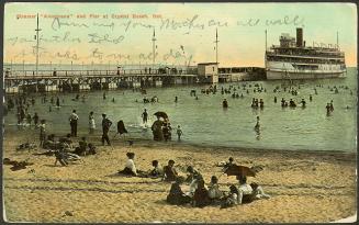 Steamer ''Americana'' and Pier at Crystal Beach, Ontario