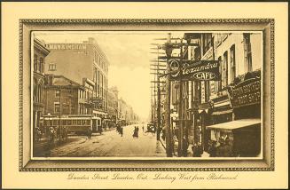 Dundas Street, London, Ontario - Looking West from Richmond