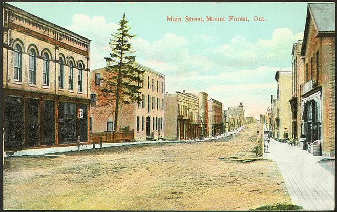 Main Street, Mount Forest, Ontario