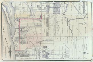 [Plate 50. Key map for 1893 atlas] Atlas of the city of Toronto and vicinity from special survey founded on registered plans and showing all building and lot numbers.