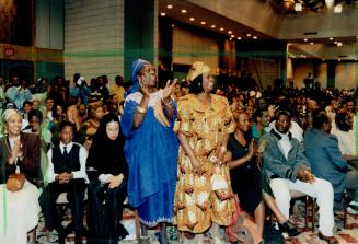 Louis Farrakhan audience at Westin Harbour Castle Conference Centre