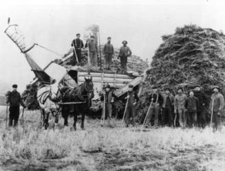 The first straw blower patented and manufactured in Canada