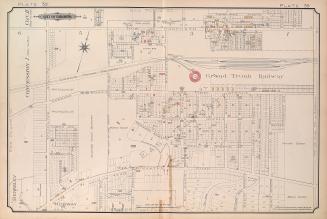 [Plate 39] Atlas of the city of Toronto and vicinity from special survey founded on registered plans and showing all building and lot numbers.