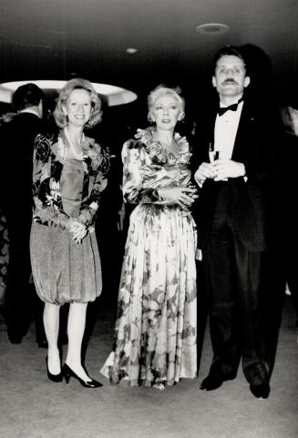 Celia Franca, centre, was the host