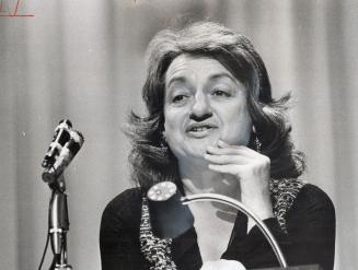 Betty Friedan. Blames her own moderation