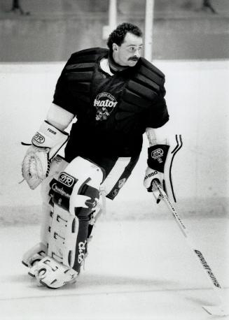 Happy Man: New Mpale Leafs goalie Grant Fuhr Marvels at the support he has received in Toronto since his trade from Edmonton