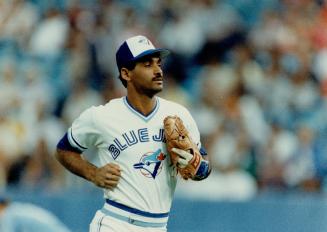 Ruffled feathers. Jays Damaso Garcia, above, and Cliff Johnson ruffled each others feathers last night. Garcia suggested big Cliff move his butt out o(...)