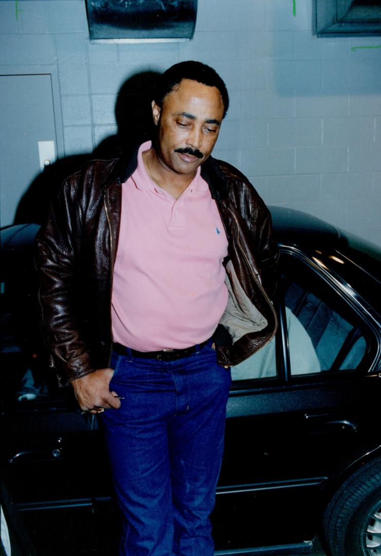 The morning after: Cito Gaston was still down in the dumps yesterday at the home as the Blue Jays dropped by the office for the last time this season