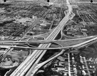 Highway 400 and 401 interchange