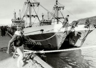 Crime - Fishing Offences- Spanish Trawlers (-1994)