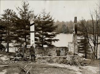 River Villa, The Cottage where the bride and her husband, Jack Kettlewell, planned to honeymoon all summer, was burned to the ground before her body w(...)