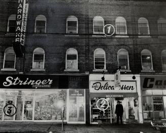 Scene of tragedy, Seven-year-old Deborah Johnson lived in apartment (1) on Dundas St