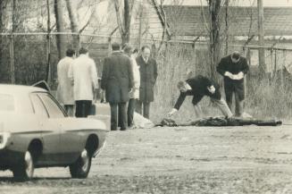 Bodies of two slain girls were found today in a rubble-strewn field off Wilson Ave