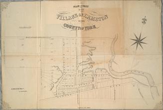 Plan of part of the village of Lambton in the county of York