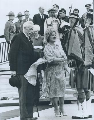 Royal Tours - Princess Margaret and Lord Snowden (U S A 1965), Queen Mother Elizabeth (Canada 1965) Toronto