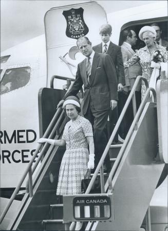 Royal Tours - Queen Elizabeth and Prince Philip, Prince Andrew and Prince Edward (Canada 1978)