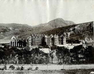 A socialist minor at holyrood, Holyrood Castle, Edinburgh, Scotland, in which will live part of the year, the Royal Lord High Commissioner for the Chu(...)