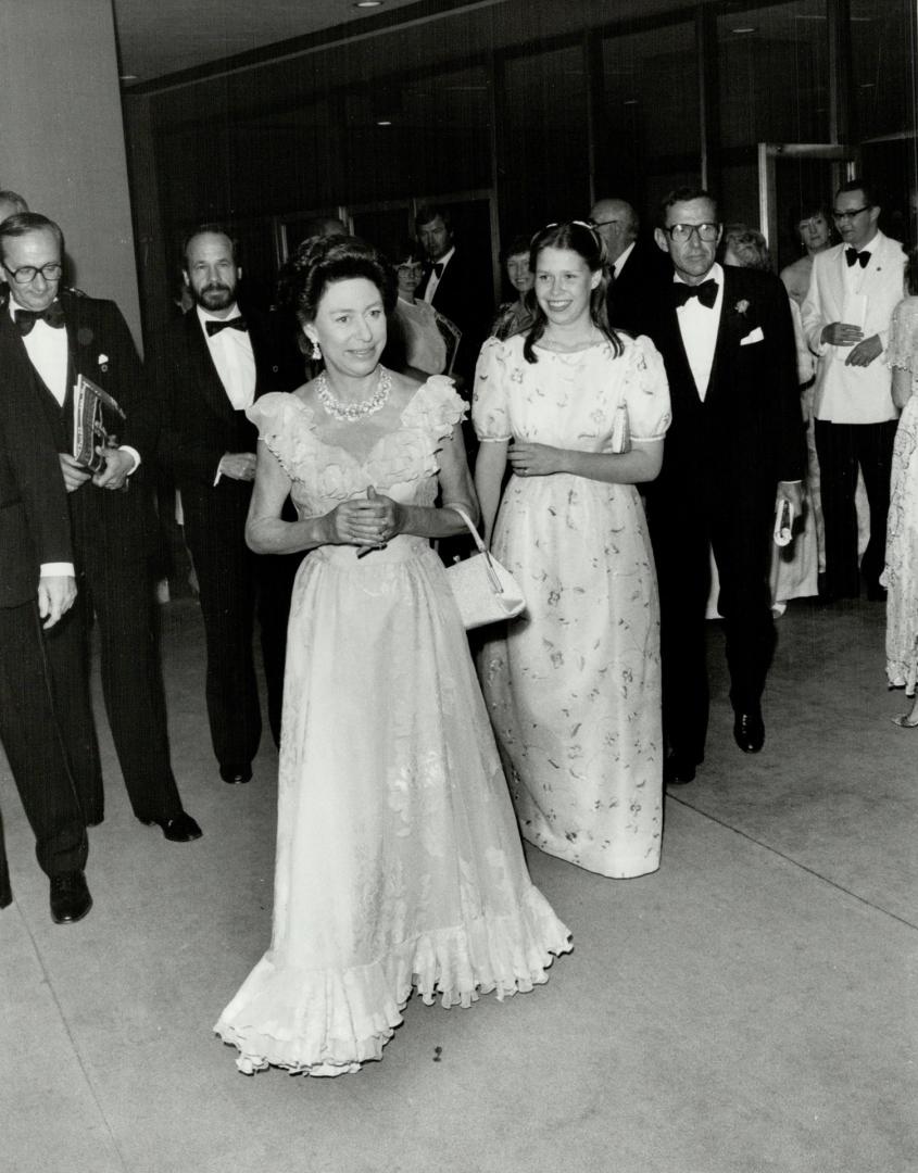 Royal Tours - Princess Margaret and Lady Sarah (1981)