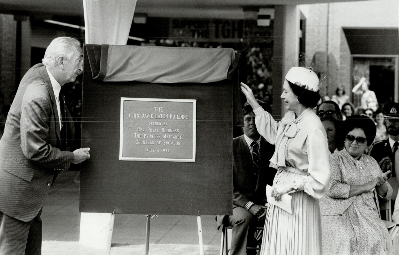 Royal Tours - Princess Margaret and Lady Sarah (1981)