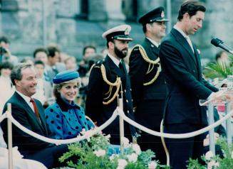 Royal Visits - Prince Charles and Princess Diana (Canada 1986) British Columbia