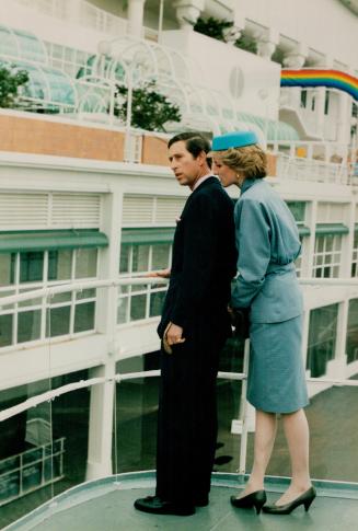 Royal Visits - Prince Charles and Princess Diana (Canada 1986) British Columbia