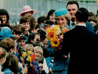 Royal Visits - Prince Charles and Princess Diana (Canada 1986) British Columbia