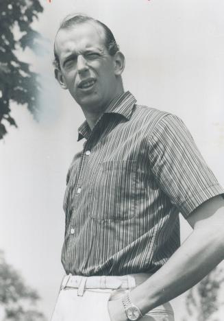 The Duke squints into the sunshine on his first visit to Canada