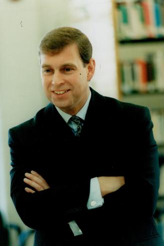 Prince Andrew at Lake Field