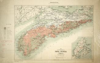 Map of the Province of Nova Scotia