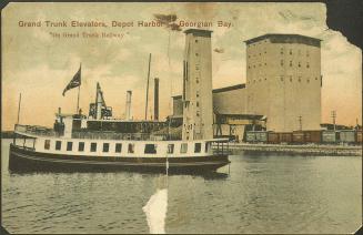 Grand Trunk Elevators, Depot Harbour, Georgian Bay ''On Grand Trunk Railway