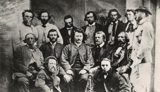 Louis Riel sourrouned by his Council, 1869-1870