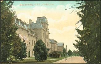 Main Building, O. A. C., Guelph, Ontario