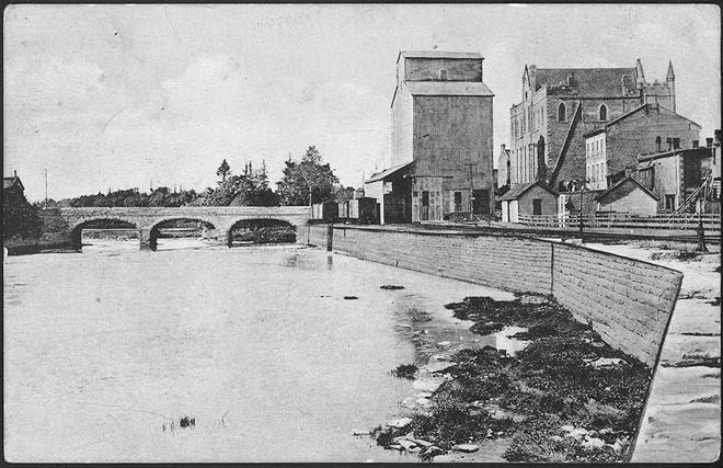 Victoria Bridge and C.P.R. Terminal St. Marys, Ontario