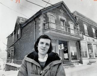 Dave Godfrey in front of press porcepic headquarters