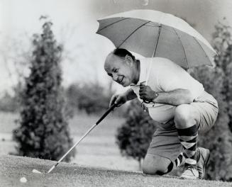 Going to rain? Toronto alderman Mike Grayson isn't taking any chances