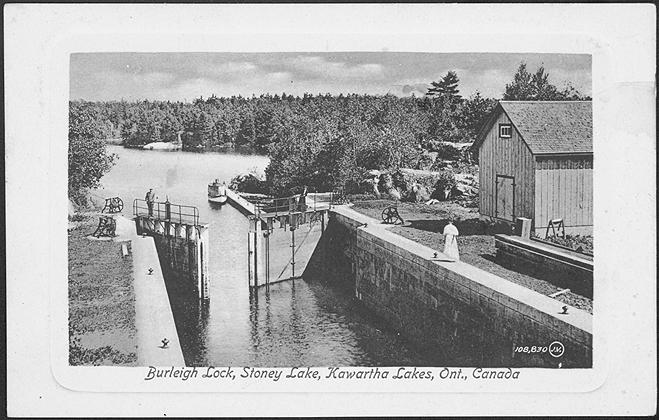 Burleigh Lock, Stony Lake, Kawartha Lakes, Ontario, Canada