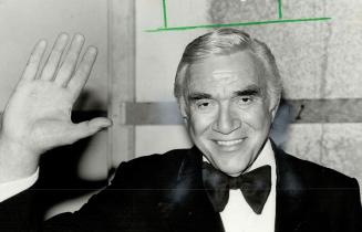 Lorne Greene as...Lorne Greene, in Toronto last week