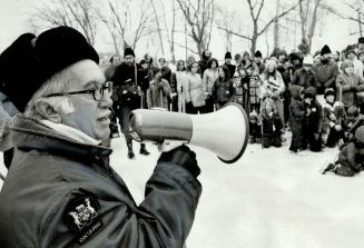 On hand for the opening was Ontario Revenue Minister Allan Grossman