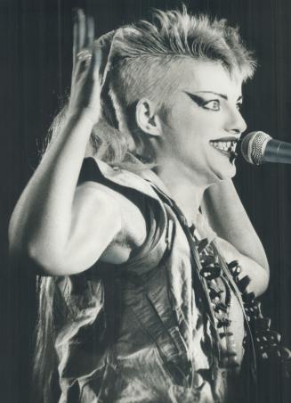 Nina Hagen: The East German-turned-Californian, new wave, decadent cabaret chanteuse delivered a bizarre performance that mystified her fans Friday night, says reviewer Greg Quill