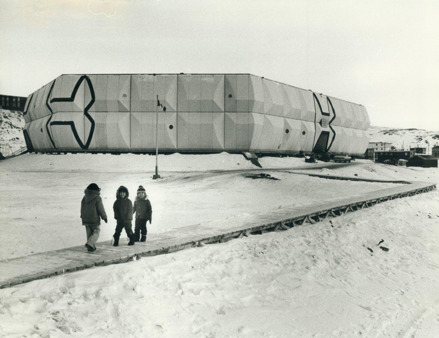 The public school in Frobisher Bay