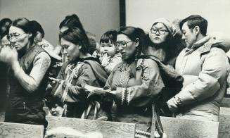 Church service in Apex Church, near Frobisher Bay