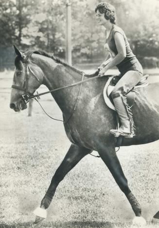 Riding horses in the Hawley family isn't restricted to Sandy, Canada's jockey supreme