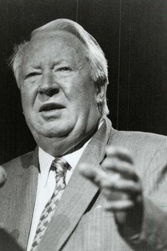 U.K. statesman Ted Heath adressed financial planners