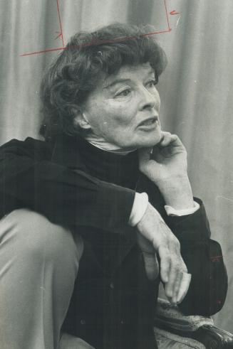 Katharine Hepburn. ''Stooped'' below her class