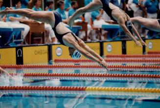 Allison Higson was the dominant athlete at the Canadian national swim championships in Montreal last week