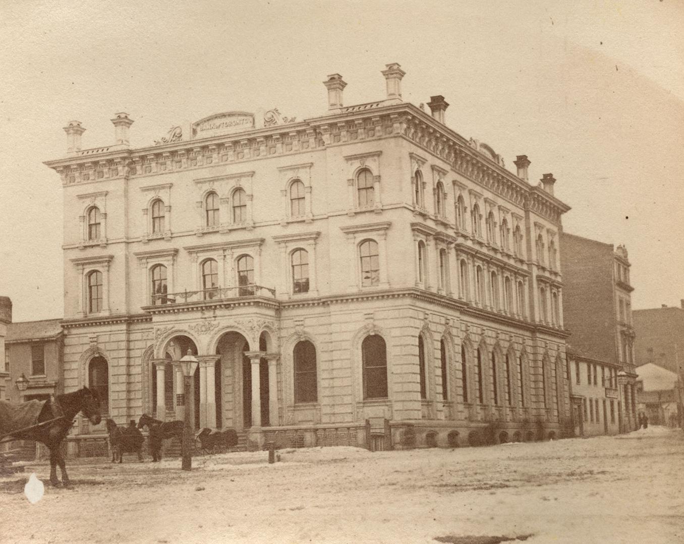 Bank of Toronto, Wellington Street East, northwest corner Church St