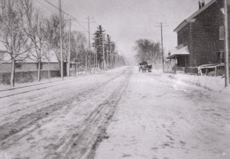 B. R. Brown general store (later Dempsey Brothers), looking south on Yonge Street