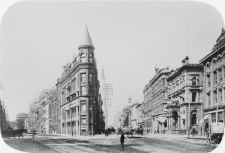 Wellington Street East, looking west from e